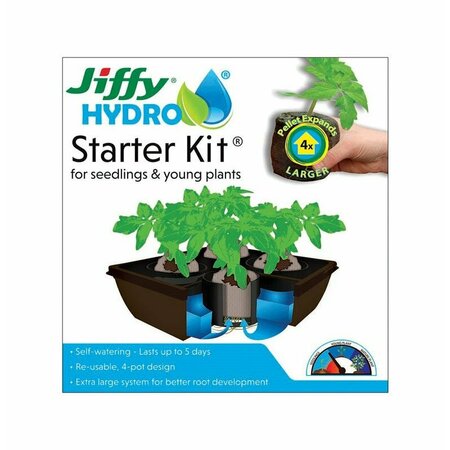 PLANTATION Jiffy Hydro Starter Kit Discontiue 1225 JH4-8